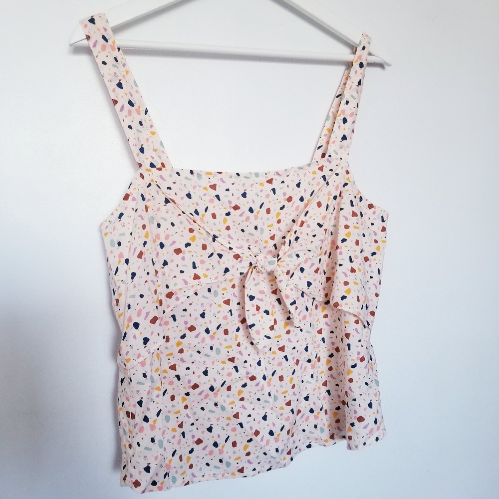 MADEWELL Confetti Tank Tops sz 12 - D17